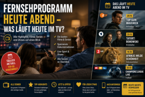 Fernsehprogramm heute Abend – Was läuft heute im TV? fernsehprogramm heute abend