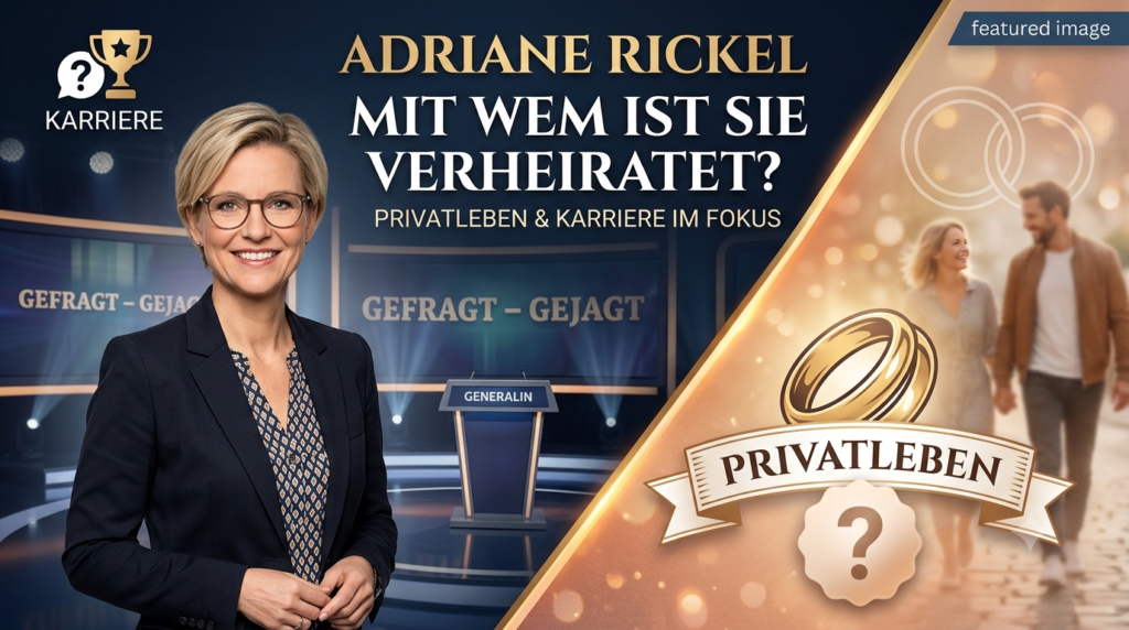 mit wem ist adriane rickel verheiratet
